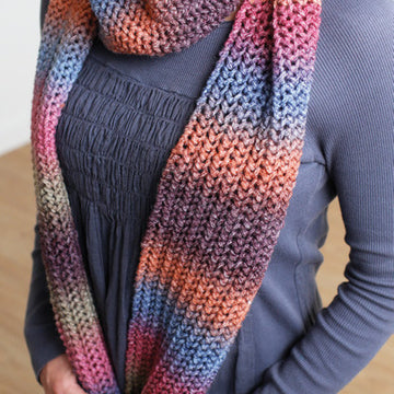Beanie & Scarf Set in Ella Rae Seasons - ER15-03 - Downloadable PDF