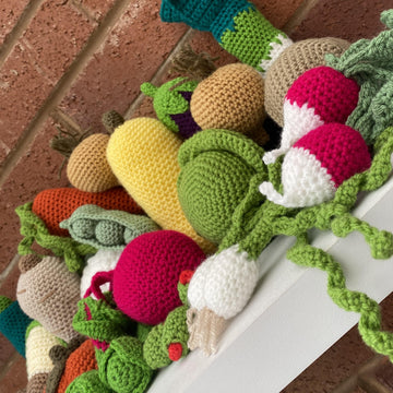 40 Fruits and Vegetables Crochet Patterns