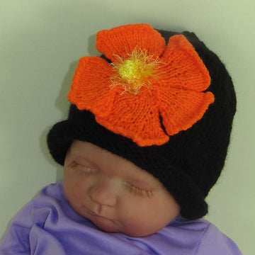 Baby Flower Slouch Hat