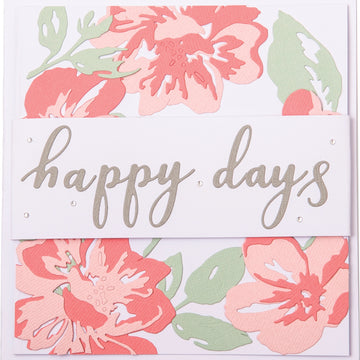 Sizzix Thinlits Dies 10/Pkg - Floral Layers