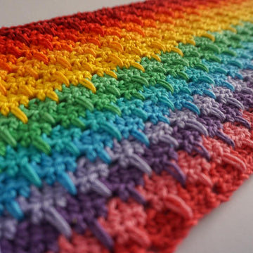 Weeping Rainbows Blanket