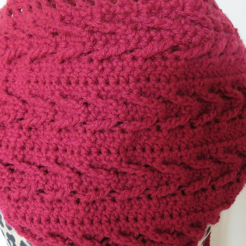 Arrow Striped Hooded Scarf
