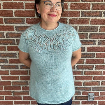 Blue Hibiscus Tunic