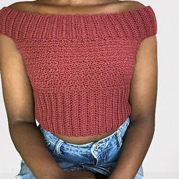 Simple offshoulder top