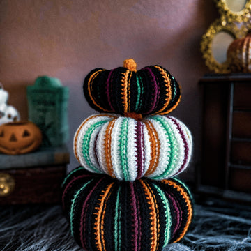 Spooky Halloween Crochet Pumpkins