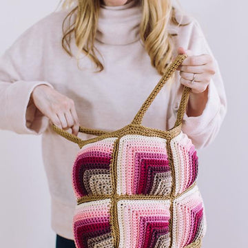 Blush Blizzard Puffer Purse