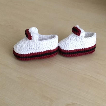 Sporty Baby Bootie & Hat Set N 237