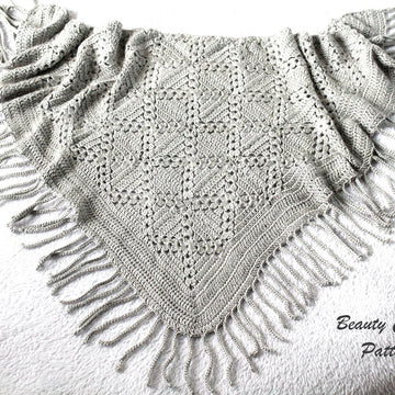Gray Granny Shawl