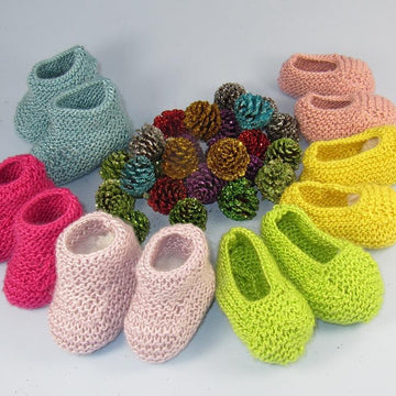 Really Easy Baby Booties and Slippers