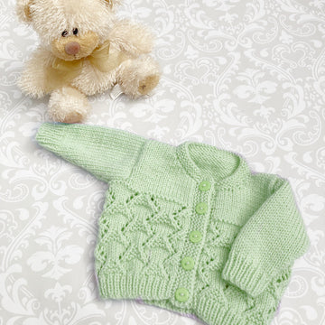 Baby Cardigan Knitting Pattern # 632