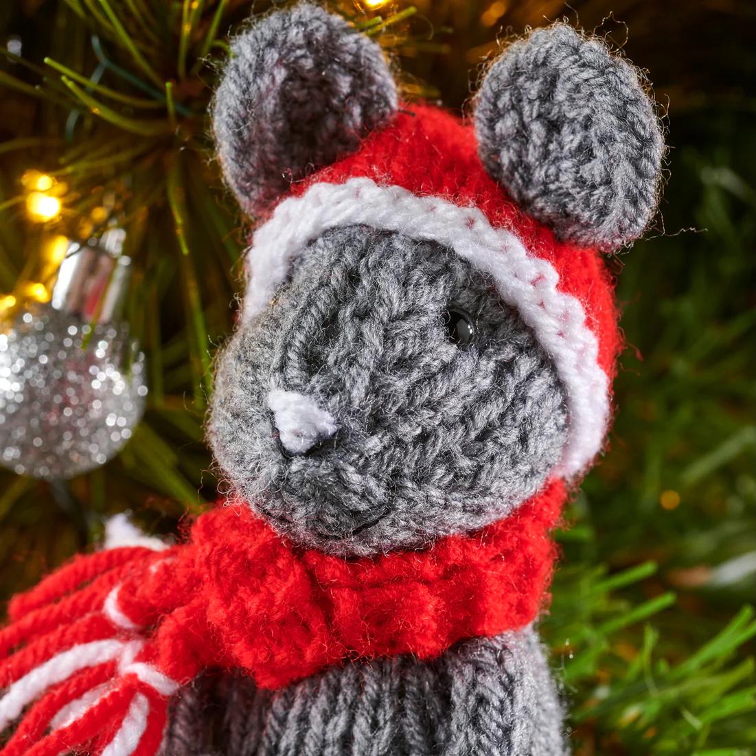 Festive Mice Decorations
