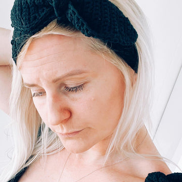 Eileen bow headband