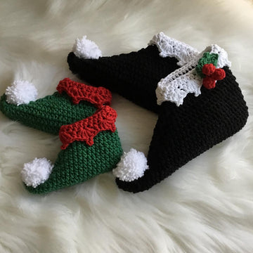 Elf Bootie & Hat Set N 336