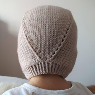 Ivory Baby Bonnet and Booties | 0-24 months