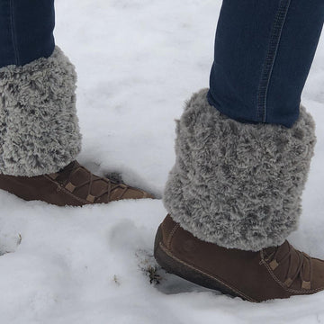 Faux Fur Ankle Warmers