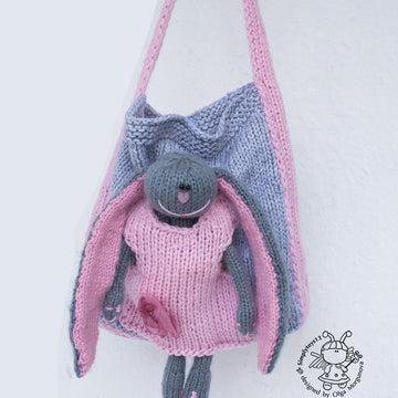 Bunny Peony and a handbag
