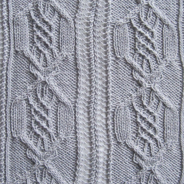 Therion Cluster Cable Lace Shawl