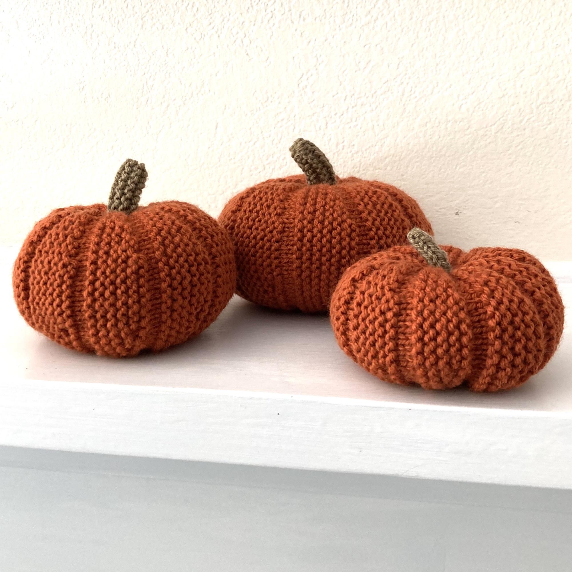 Short Row Pumpkins