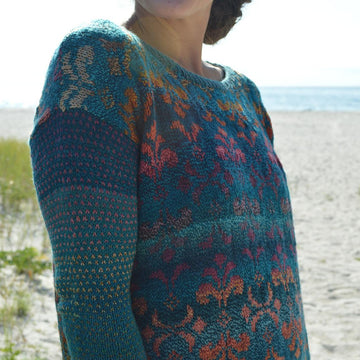Vintage Damask Pullover
