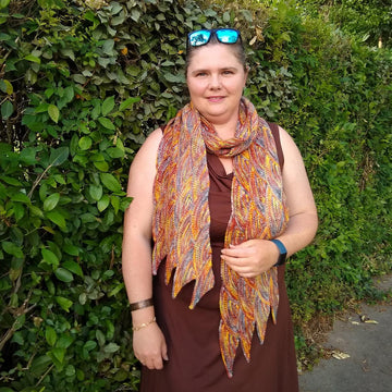 Reptile Scale Scarf