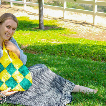 Patchwork Diamond Bag