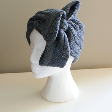 Turban Headband, Hat, and Multi-way Wrap (21" circumference)