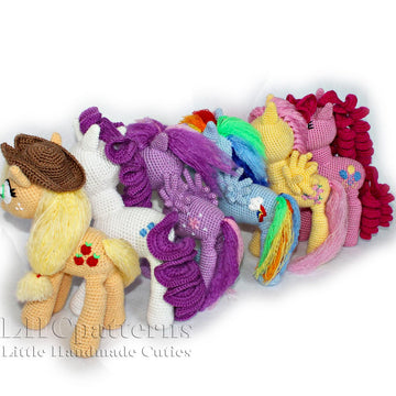 My Little Ponies Inspired Crochet Pattern