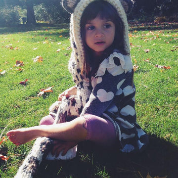 Langley the Leopard Hooded Scarf