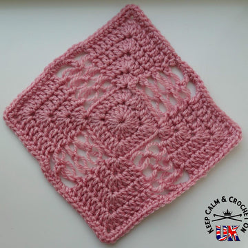Solomon's Cross Afghan Square