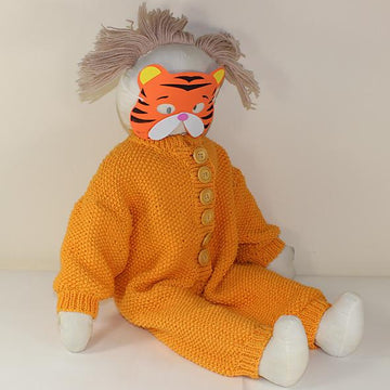 Baby Aran Moss Stitch Onesie