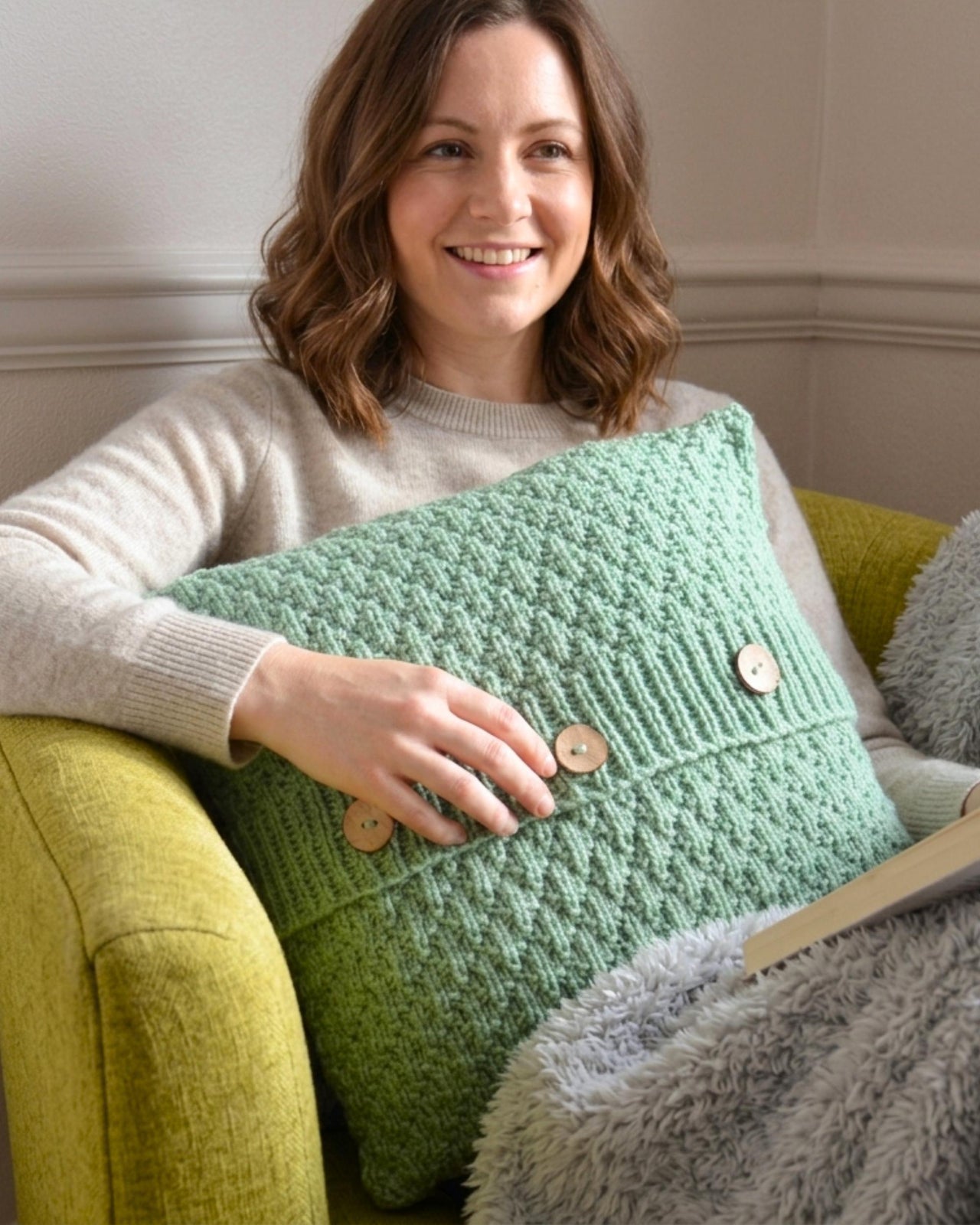Little Diamonds Cushion Cover