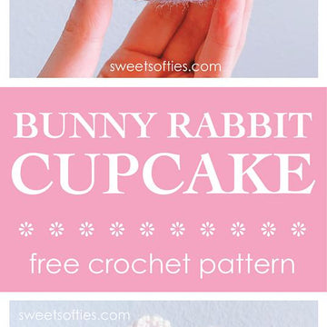 Bunny Rabbit Strawberry Cupcake
