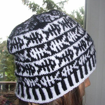 Fish & bone beanie