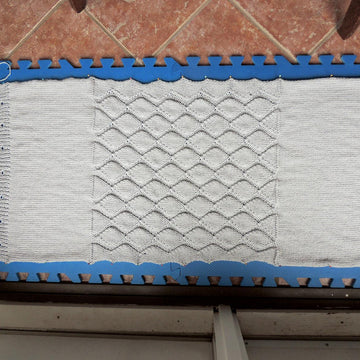 Raised Diamonds Cushion Cover