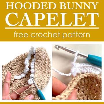 Hooded Bunny Capelet