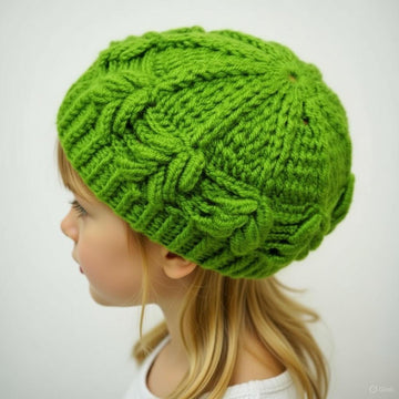 Crochet Braided Hat PDF Pattern + Video Tutorial