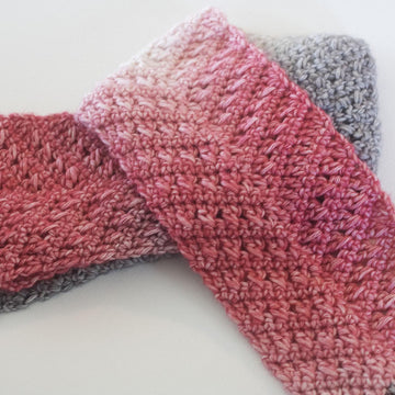 Two Variation Chevron Scarf