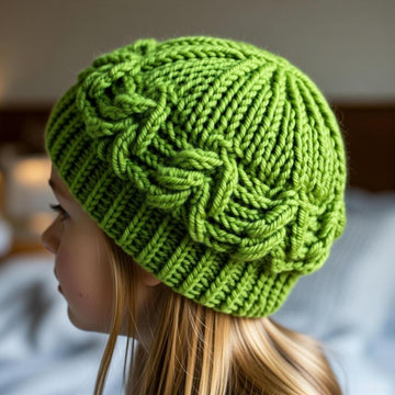 Crochet Braided Hat PDF Pattern + Video Tutorial