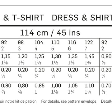 Burda B9438 Toddler Dress and Shirt Burda Sewing Pattern