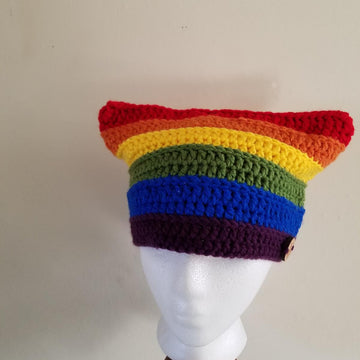 Rainbow Cat Hat