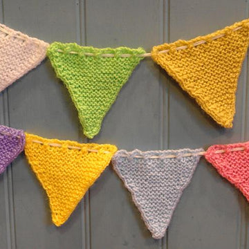 Easy bunting flags