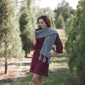 Infinity Chic Sheep Cable Scarf