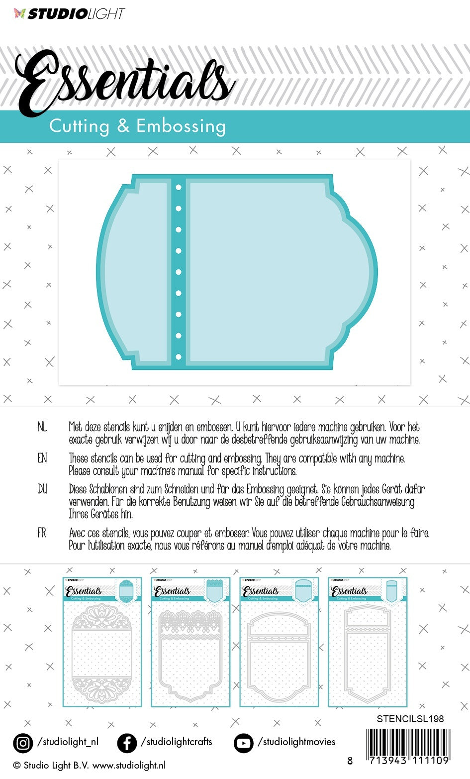 Studio Light Essentials Cutting & Embossing Die - 594900
