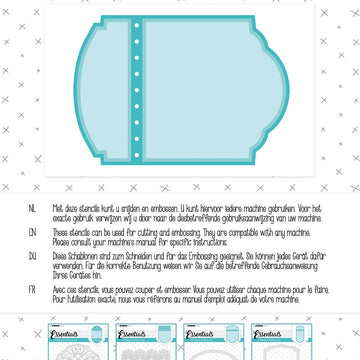Studio Light Essentials Cutting & Embossing Die - 594900