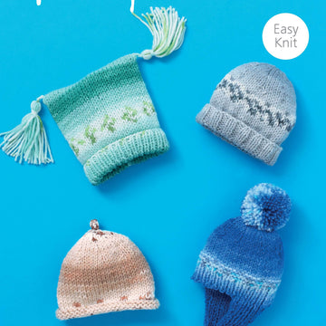 Hats in Hayfield Baby Blossom Chunky - 4865 - Downloadable PDF