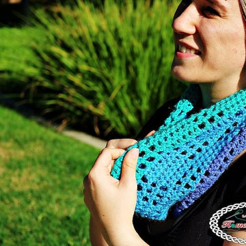 Filet Infinity Scarf