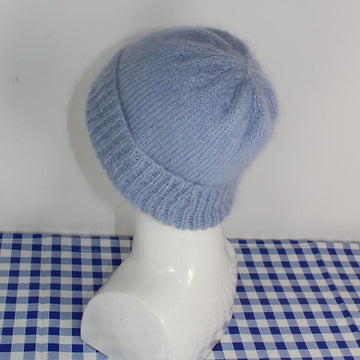 Mohair Beanie Hat Circular