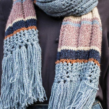 Aini Scarf in Berroco Ginkgo - 376-2 - Downloadable PDF