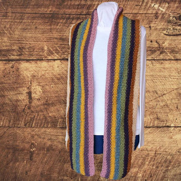 Long Striped Scarf