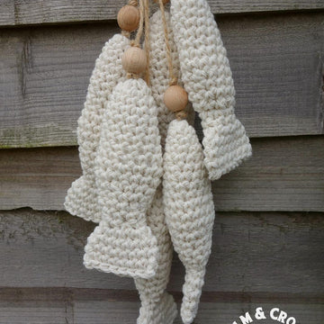 Cottage Chic Amigurumi Fish